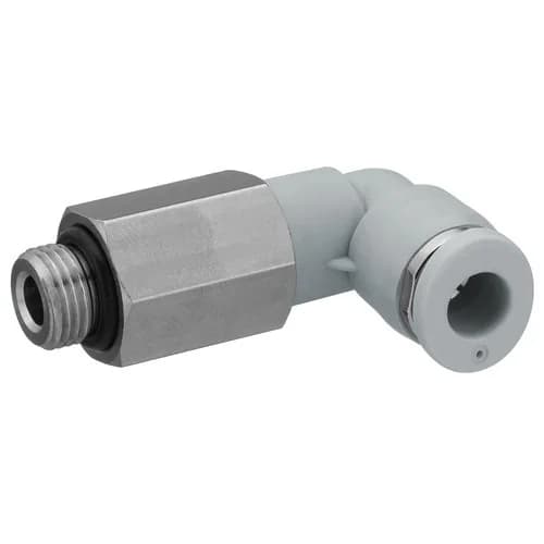 Conexão Cotovelo Longo Aventics QR1-RVT, G1/4xTubo 6, código 2122106140