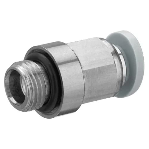 Conexão Reta Aventics QR1-RPN , G3/8xTubo 8, código 2121008380