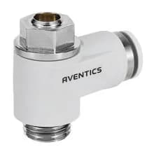 Regulador de Fluxo de Saída Aventics, G1/4, Serie CC04, código R412010571
