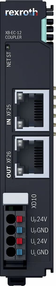 Módulo Rexroth ctrlX I/O EtherCAT Bus coupler XB-EC-12, código R911406090